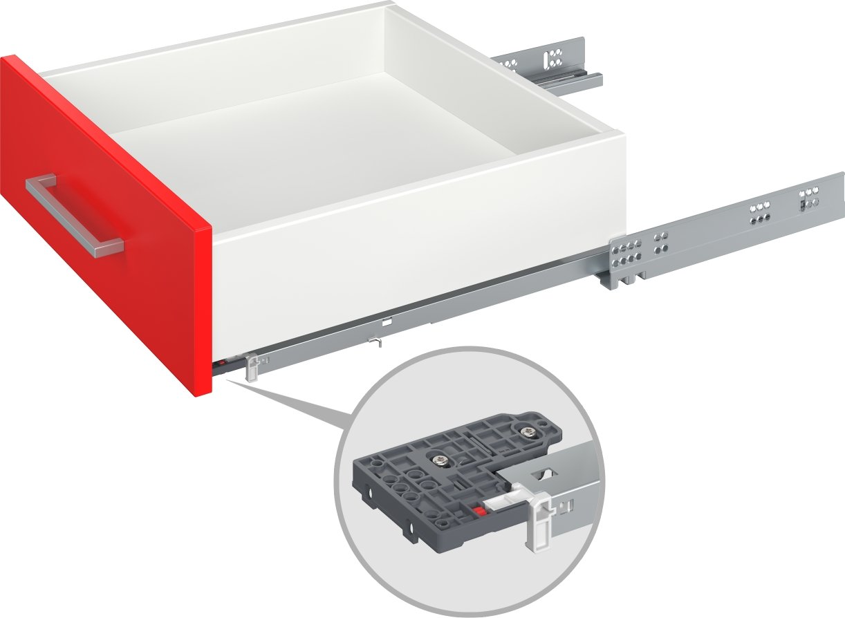 

Направляющие скрытого монтажа Boyard B-Slide DB8781Zn/550