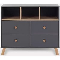 Детский комод Rant Vester 116 (Moon Grey)