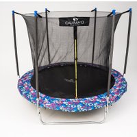 Батут Calviano Smile 183 см-6 ft с внутренней сеткой складной