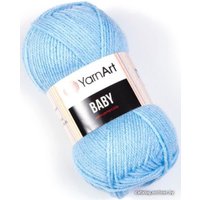 Пряжа для вязания Yarnart Baby 100% акрил 215 50 г (150 м, светло-голубой)