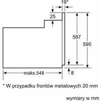 Электрический духовой шкаф Bosch Serie 2 HBF133BA1