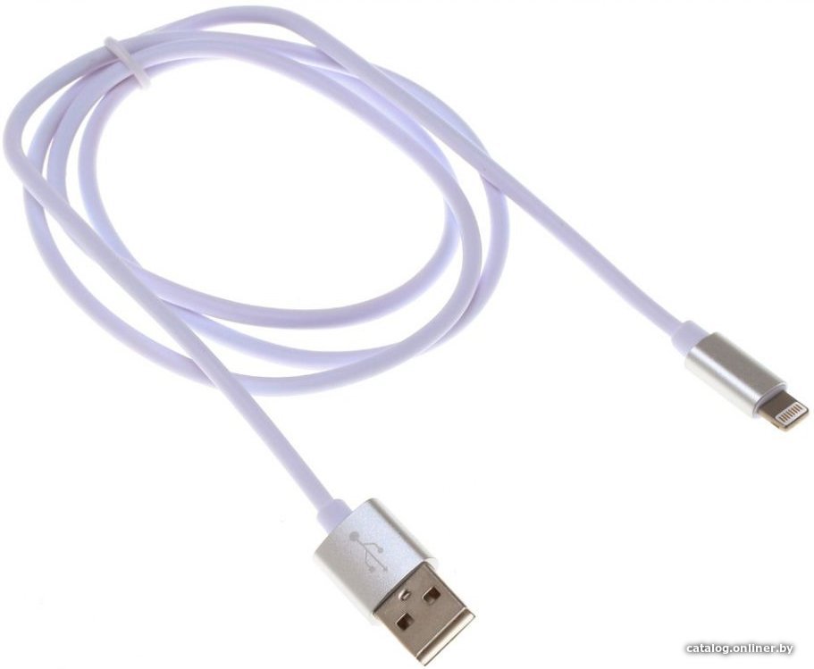 Кабель Buro Lightning-USB 2.0 1м (белый)