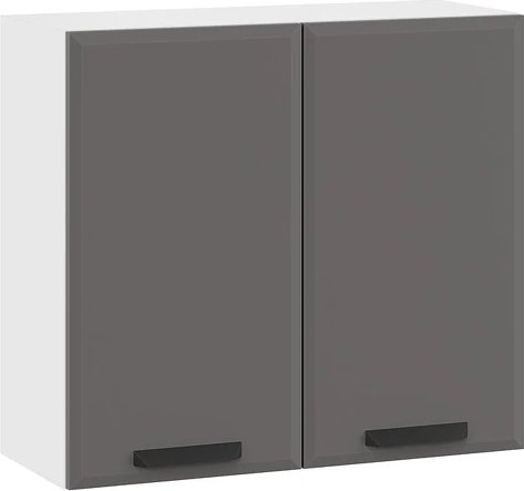 

Шкаф навесной Трия Тиана 1ВВ8 с двумя дверьми (белый/асфальт супермат)