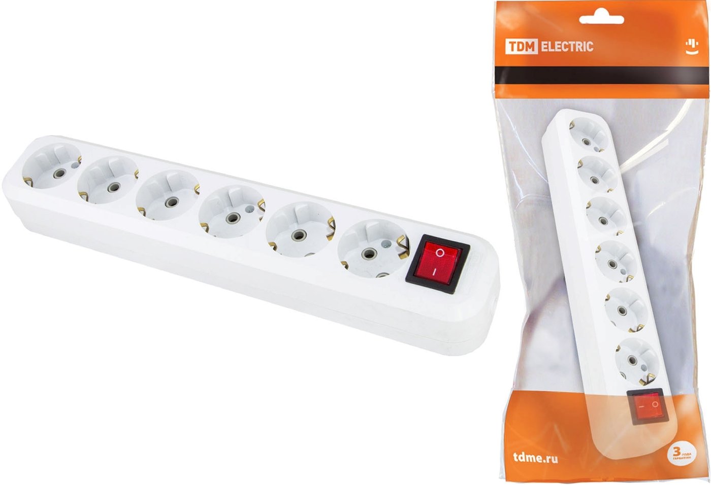 

Колодка удлинителя TDM Electric SQ1806-0040