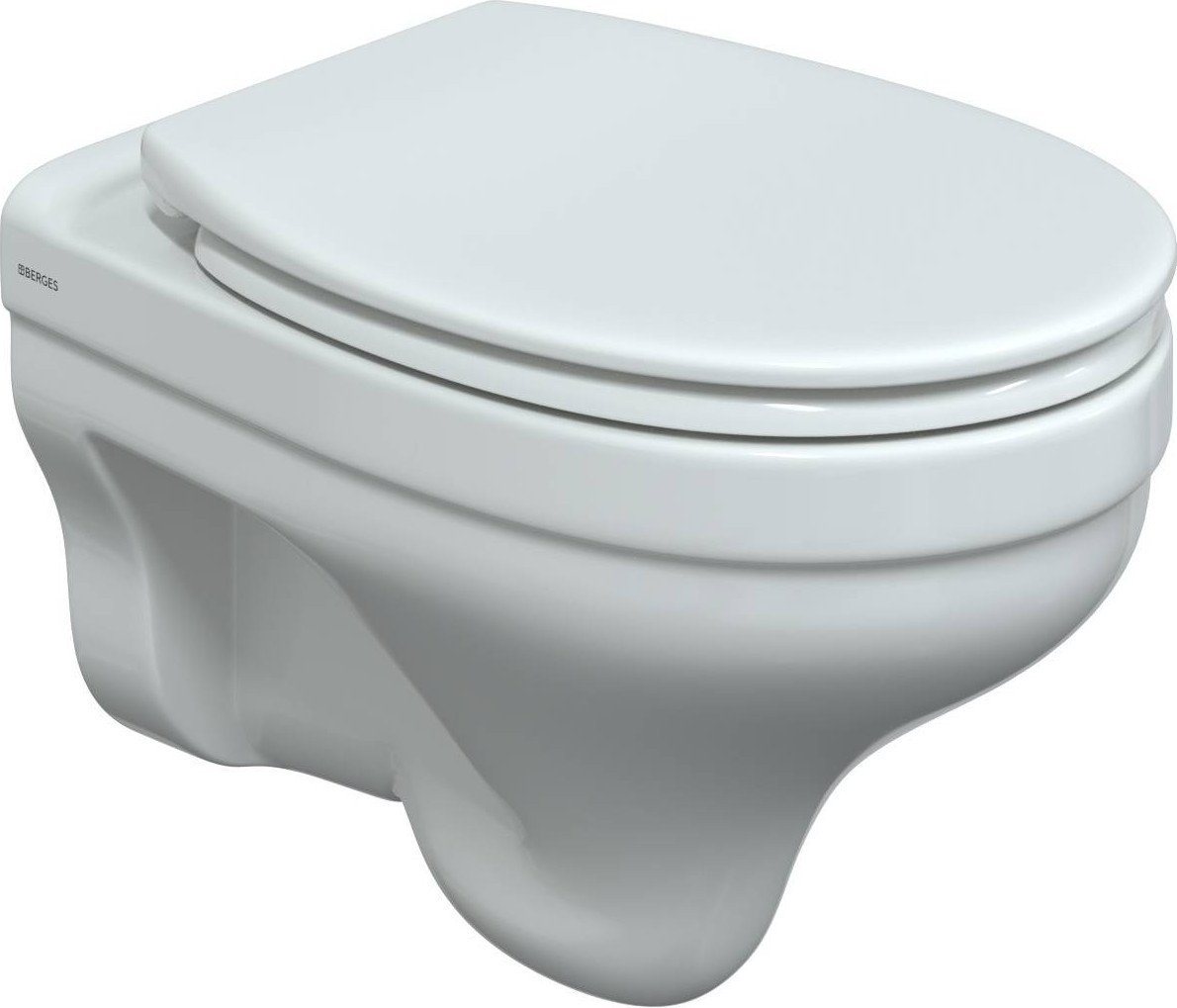 Унитаз подвесной Berges Wasserhaus Albit S Rimless 082107 (без сиденья)