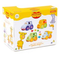 Сортер Полесье Оранжевая корова Автомобиль 91727 в Гомеле