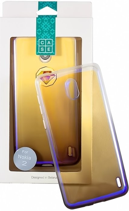 

Чехол для телефона Case Rainbow для Nokia 2 (черный)