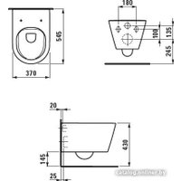 Унитаз подвесной Laufen Kartell 8203370000001