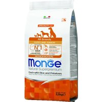 Сухой корм для собак Monge Speciality Line Monoprotein Puppy с уткой, рисом и картофелем (2.5 кг)