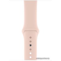 Умные часы Apple Watch Series 5 44 мм (алюминий золотистый/розовый песок)