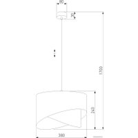 Подвесная люстра TK Lighting 4826 Marlon