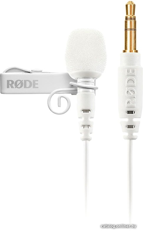 Проводной микрофон RODE Lavalier Go (белый)