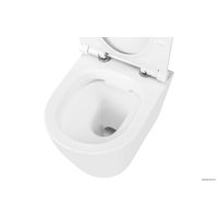 Унитаз подвесной Uptrend Amaro Rimless с сиденьем микролифт