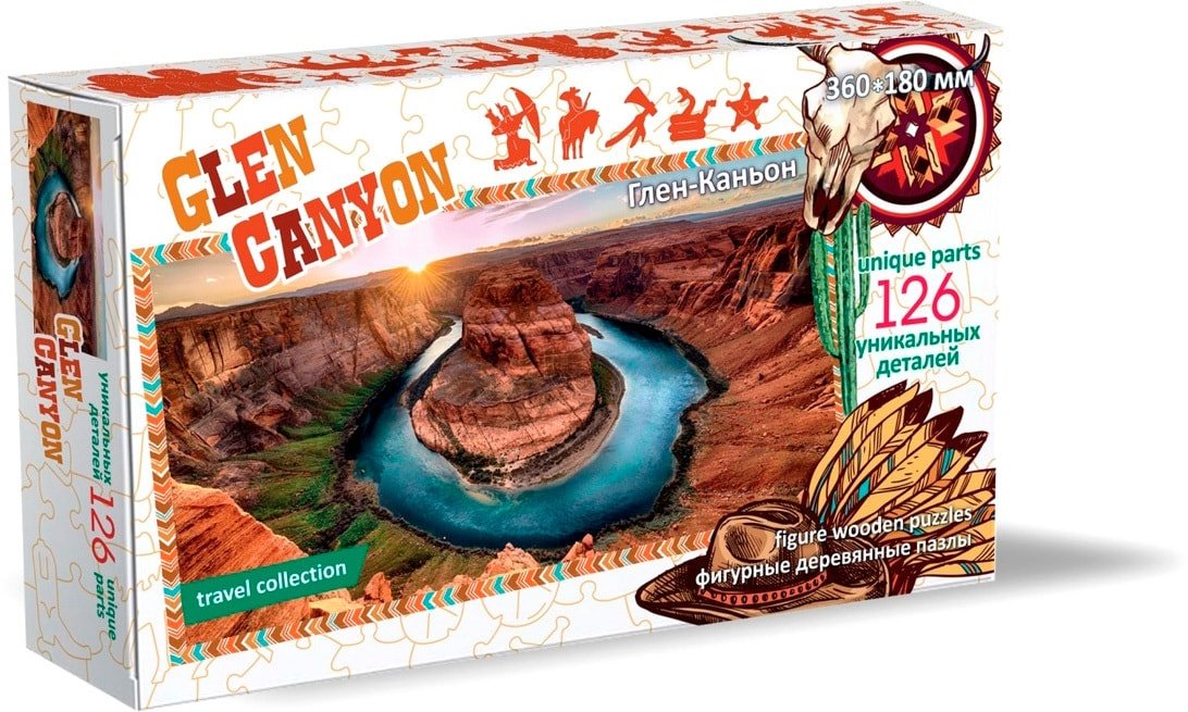 

Пазл Нескучные игры Travel Сollection. Glen Canyon