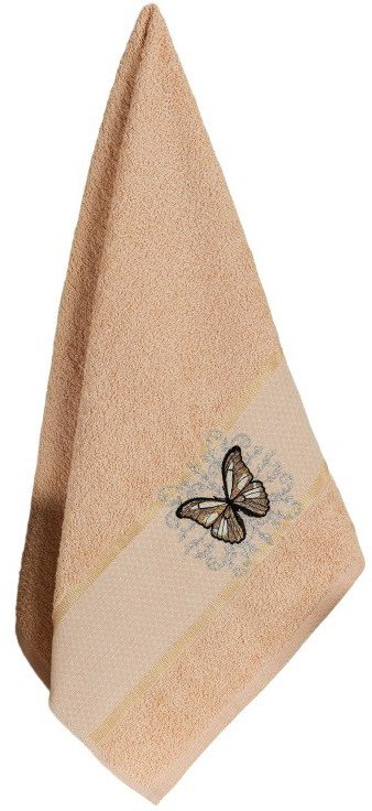 Полотенце Merzuka Kontes 50x90 11960 (в коробке,бежевый)
