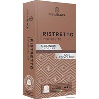 Кофе в капсулах BrewBlack Ristretto Aluminium 10 шт