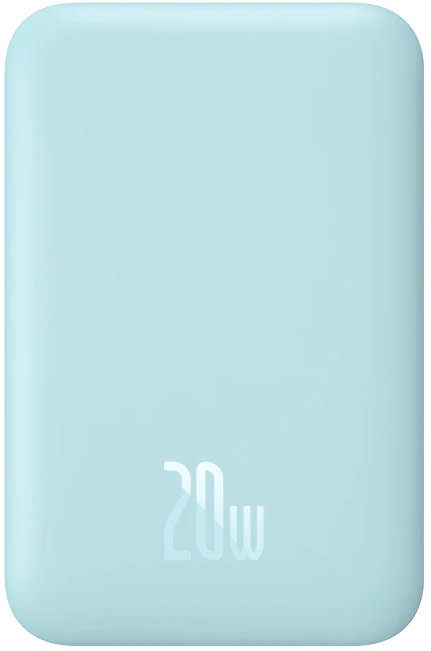 

Внешний аккумулятор Baseus Magnetic Wireless PPCX020003 6000mAh (голубой)