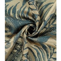 Штора Legrand Тропик 1.5x2.6 58120707 (изумрудный/золотой)