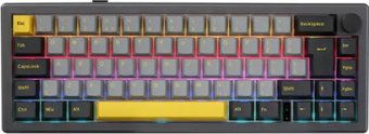 Клавиатура Epomaker EK68 (Yellow/Black/Gray/White)