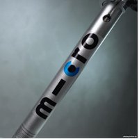 Двухколесный детский самокат Micro Sprite LED (серебристый)