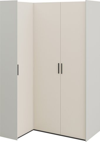 Шкаф распашной Elva Эссен NEM04HC-3D-1480/1120/2310 (30) (лунный камень/персидский жемчуг)