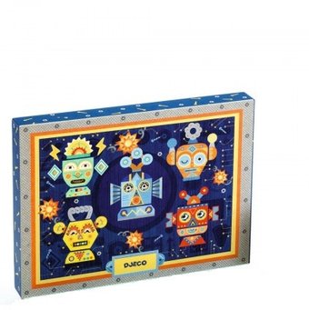 Конструктор Djeco Роботы 06646