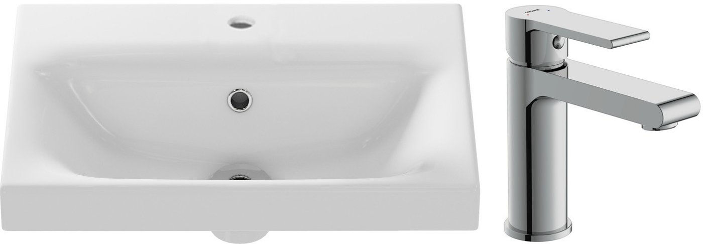Умывальник Cersanit Moduo Slim 50 S-UM-MOD50SL/1 + 63020