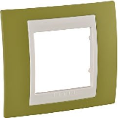 

Рамка Schneider Electric Unica MGU6.002.566 (фисташковый/слоновая кость)