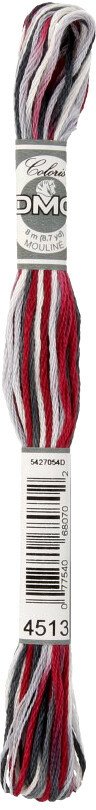 

Нитки для вышивания DMC 517-4513 (белый/красный/меланж)