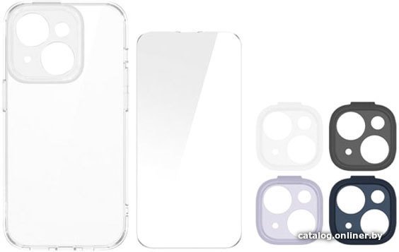 Чехол для телефона Baseus Illusion Series для iPhone 14 Plus (прозрачный)