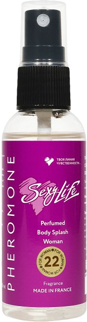 

Sexy Life Спрей для тела Парфюмерный с феромонами №22 212 Sexy о113 50 мл