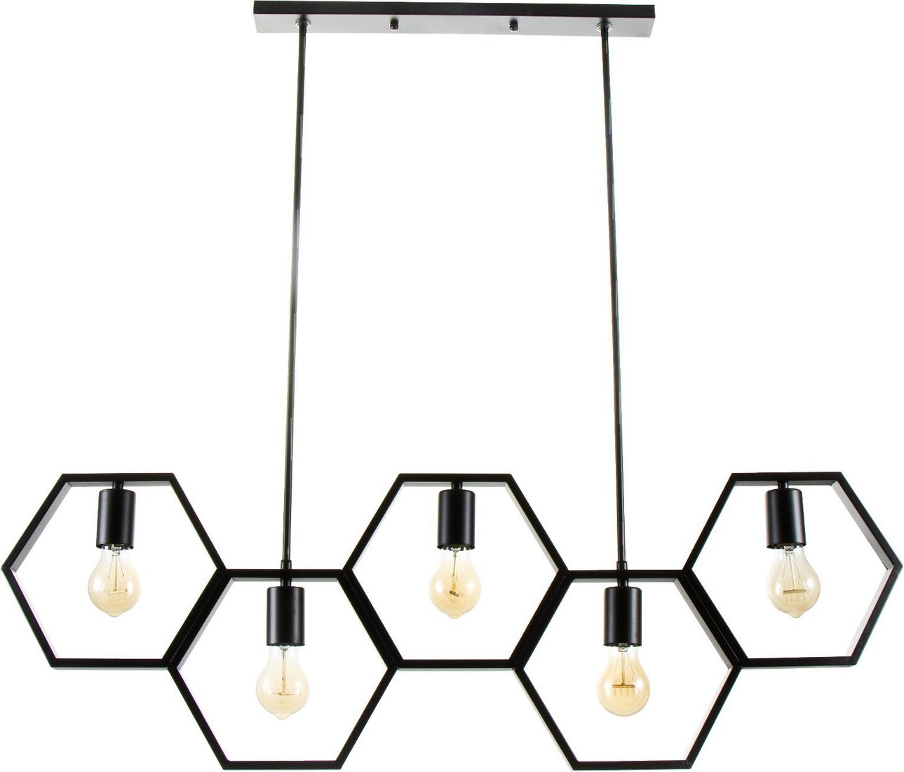 

Подвесная люстра BayerLux Соты 5494632 (черный)