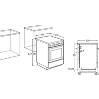 Кухонная плита Electrolux EKC6450AOX