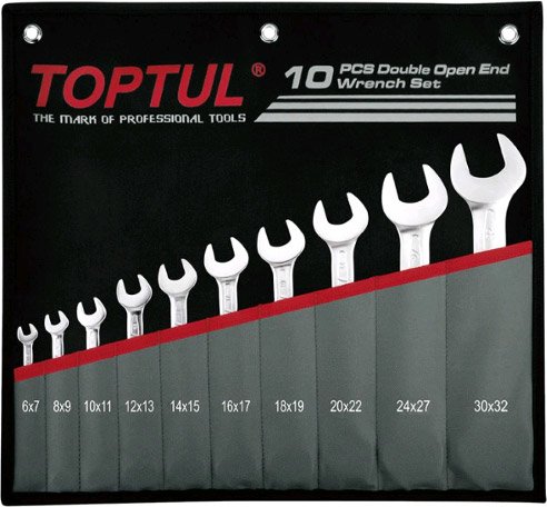 

Набор ключей Toptul GPCJ1001 10 предметов