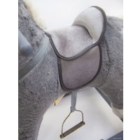 Качалка Amarobaby Prime Лошадка (серый)