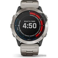 Умные часы Garmin Quatix 6x Solar (титановый)