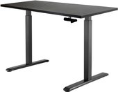 Manual Desk 1360x800x36 мм (дуб мореный/черный)