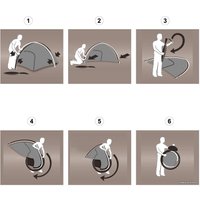 Треккинговая палатка KingCamp Modena 3 KT3037