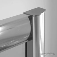 Душевой уголок NEW TRENDY Varia 100x80 (графит стекло)