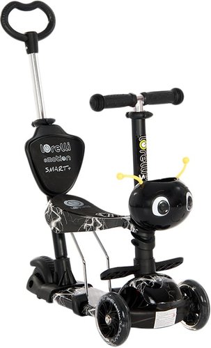 Трехколесный самокат Lorelli Smart Plus (black)