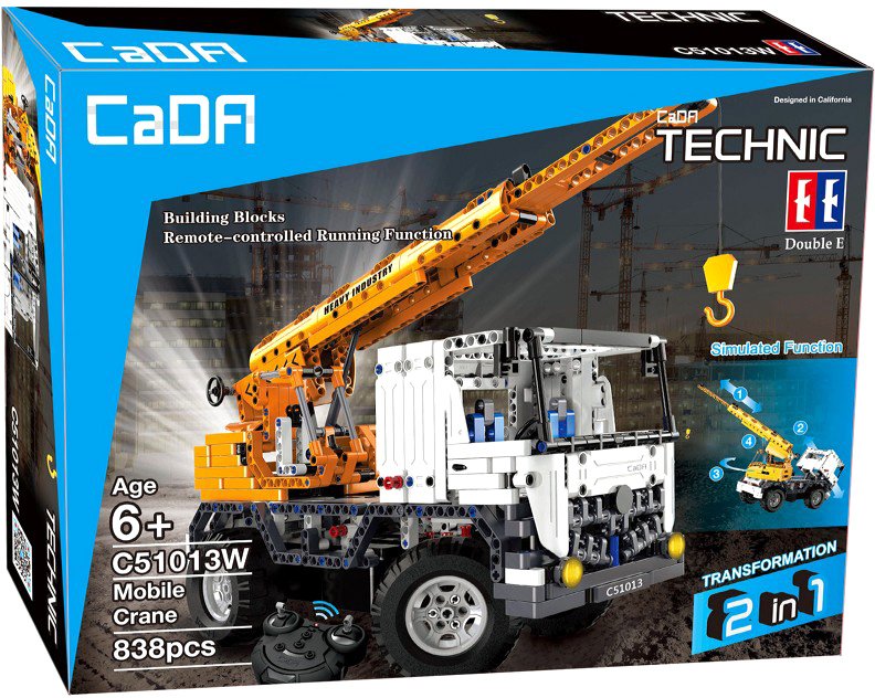 

Конструктор CaDa Technic Автокран на радиоуправлении C51013W