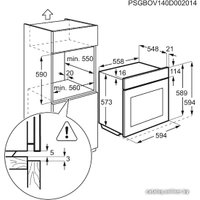 Электрический духовой шкаф Electrolux OPEB2500V