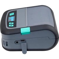 Принтер этикеток Xprinter XP-P441B (USB, Bluetooth) с чехлом и ремнём