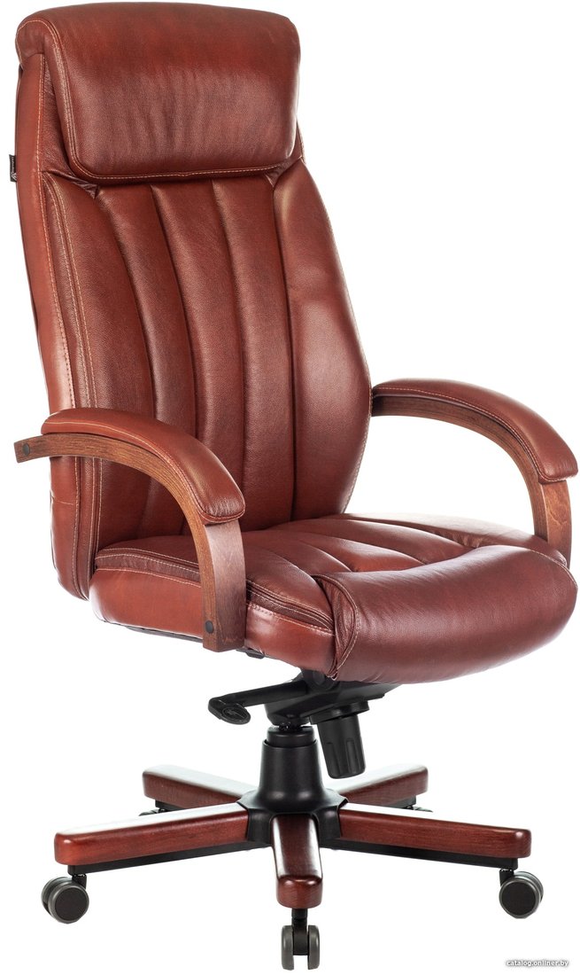 Офисное кресло Бюрократ T-9922WALNUT/CHOK (светло-коричневый)