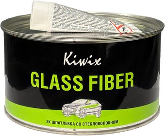 Шпатлевка Kiwix GLASS FIBER 2k Шпатлевка со стекловолокном 1.8кг + 0,5