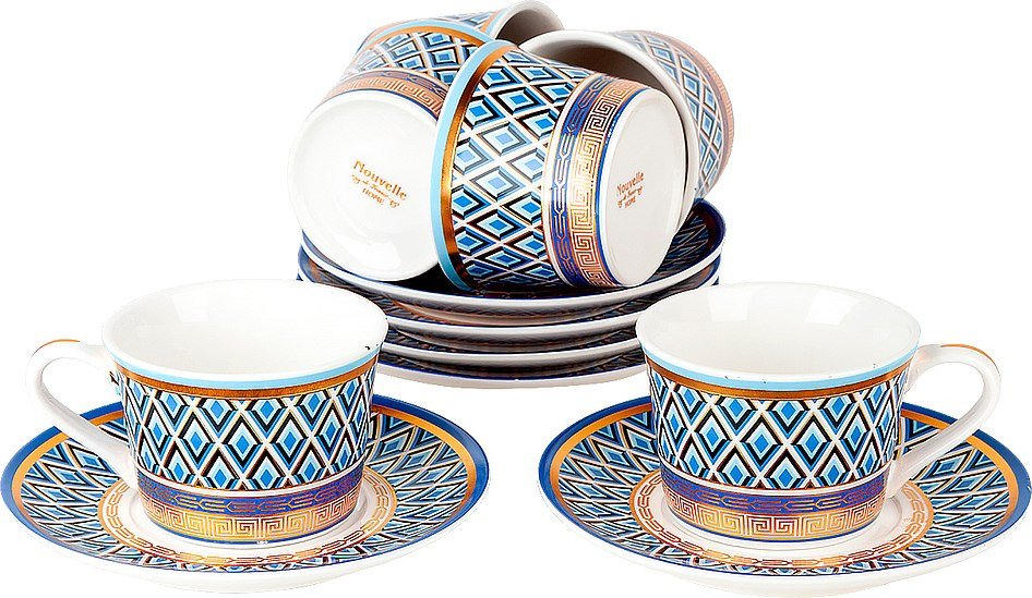 Кружка Nouvelle Golden Blue 0200180