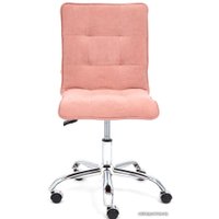 Офисное кресло TetChair Зеро (флок, розовый)