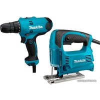  Makita DK0166 (шуруповерт, лобзик)