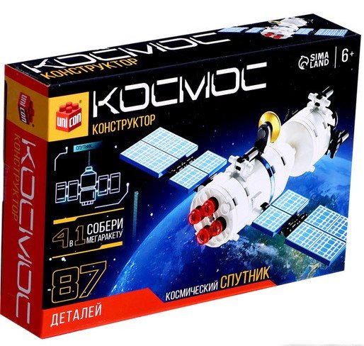 

Конструктор Unicon Космос. Спутник 9824849