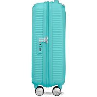 Чемодан-спиннер American Tourister Soundbox Poolside Blue 55 см